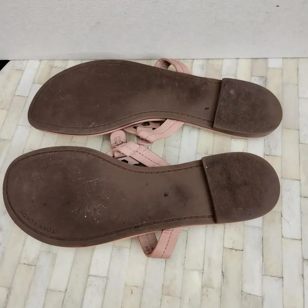 Tory Burch Miller leather thong sandals